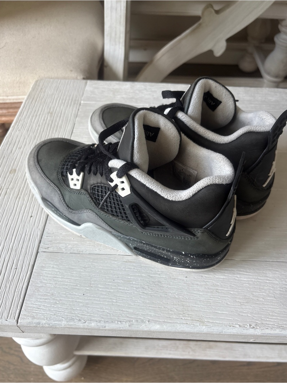 Jordan’s Black & Gray Athletic Sneakers